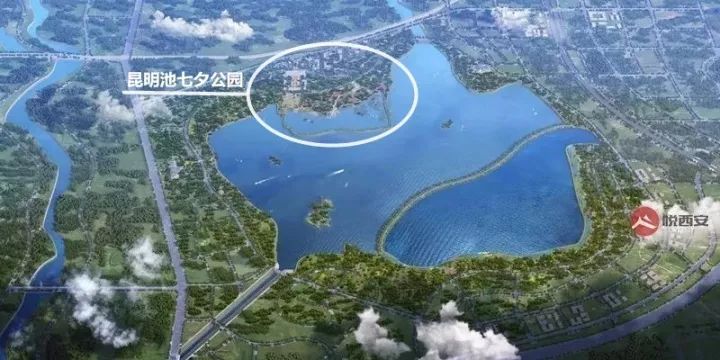 昆明池，生態(tài)休閑與文化融合的新地標(biāo)