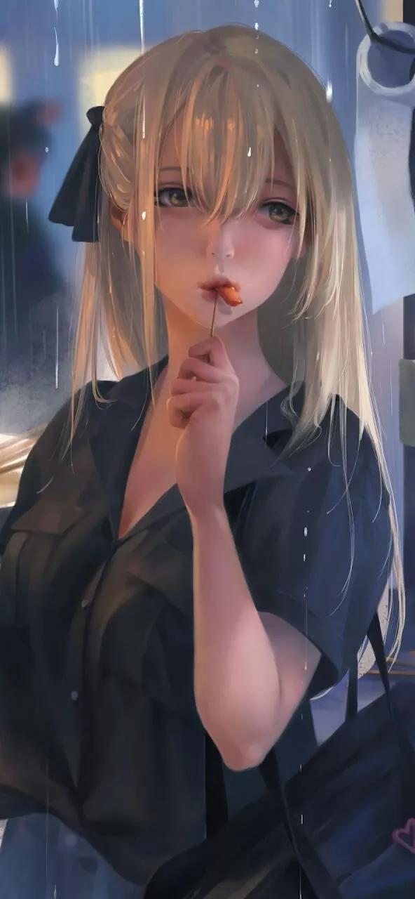 動(dòng)漫美女手機(jī)壁紙，時(shí)尚與藝術(shù)的完美融合
