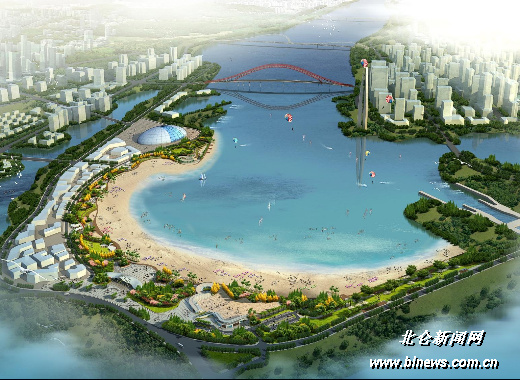 北侖萬人沙灘活力四溢的海濱盛景動(dòng)態(tài)展示