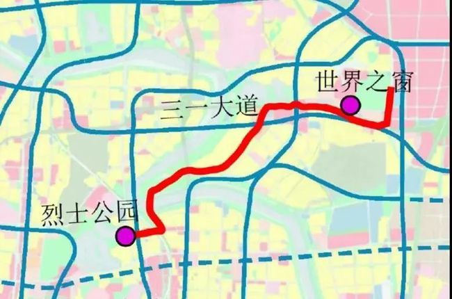 最新長沙南橫線坪塘段